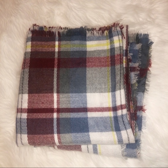 Accessories - Plaid super soft blanket scarf One size